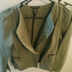Womens jacket- army green